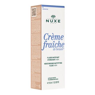 CREME FRAICHE DE BEAUTE Moisturising Mattifying Fluid | 48H
